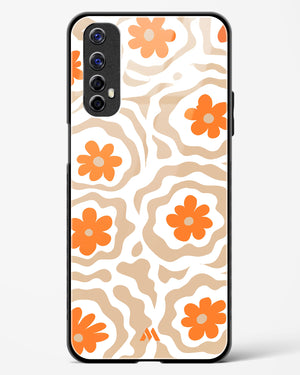 Retro Bloom Glass Case Phone Cover (Realme)