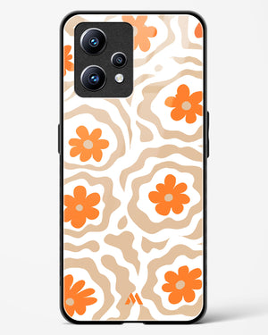 Retro Bloom Glass Case Phone Cover (Realme)