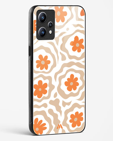 Retro Bloom Glass Case Phone Cover (Realme)