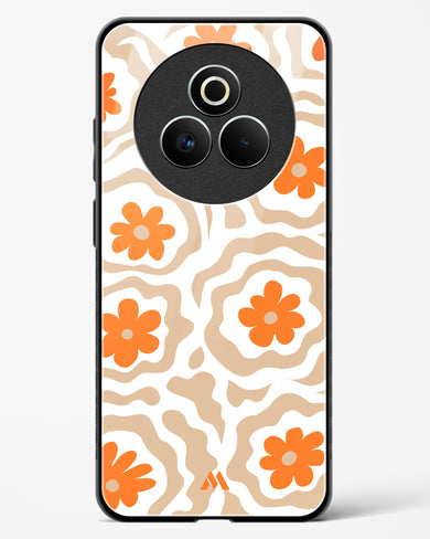 Retro Bloom Glass Case Phone Cover (Realme)