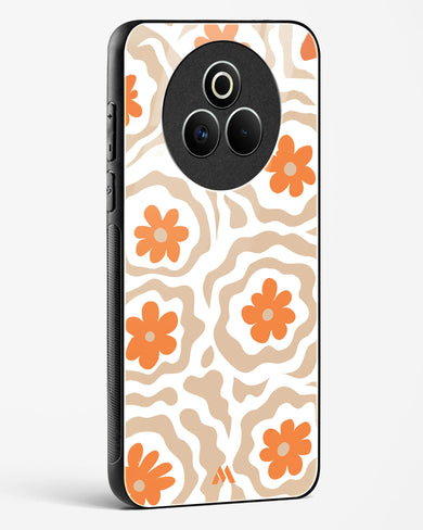 Retro Bloom Glass Case Phone Cover (Realme)