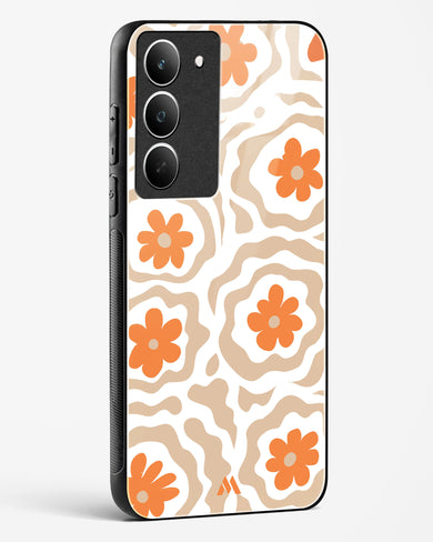 Retro Bloom Glass Case Phone Cover (Realme)