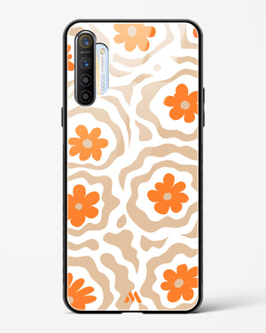 Retro Bloom Glass Case Phone Cover (Realme)
