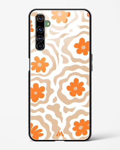 Retro Bloom Glass Case Phone Cover (Realme)