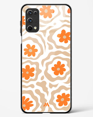 Retro Bloom Glass Case Phone Cover (Realme)