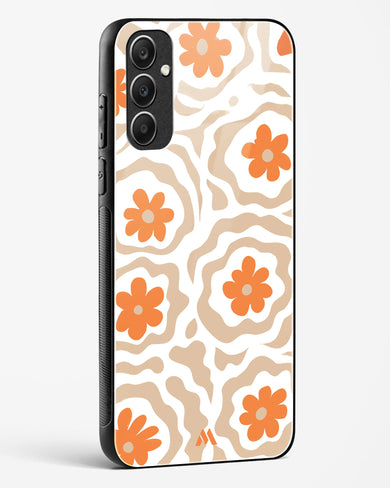 Retro Bloom Glass Case Phone Cover (Samsung)