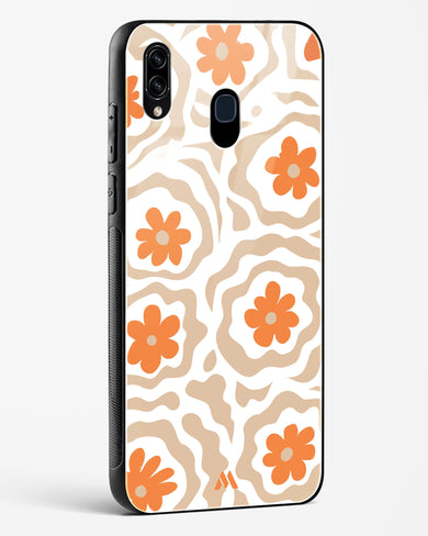 Retro Bloom Glass Case Phone Cover (Samsung)