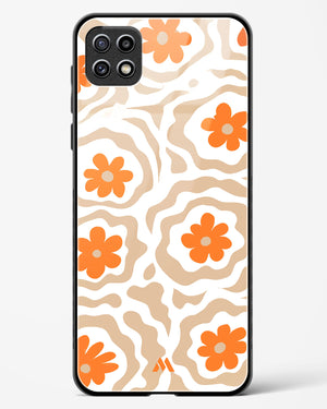 Retro Bloom Glass Case Phone Cover (Samsung)