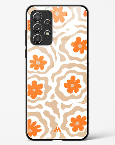Retro Bloom Glass Case Phone Cover (Samsung)