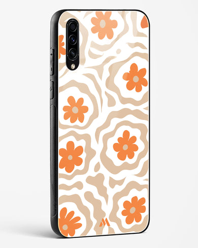 Retro Bloom Glass Case Phone Cover (Samsung)
