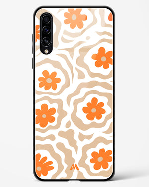 Retro Bloom Glass Case Phone Cover (Samsung)