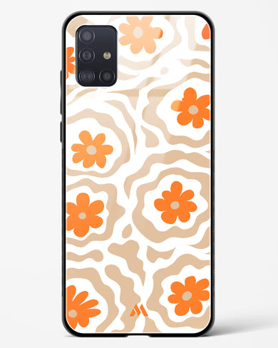 Retro Bloom Glass Case Phone Cover (Samsung)