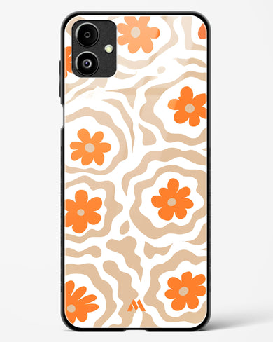 Retro Bloom Glass Case Phone Cover (Samsung)
