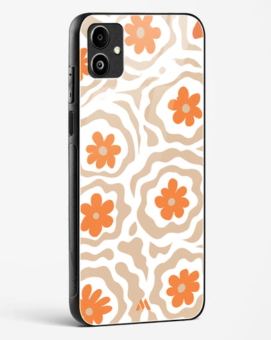 Retro Bloom Glass Case Phone Cover (Samsung)