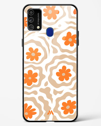 Retro Bloom Glass Case Phone Cover (Samsung)