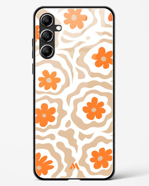 Retro Bloom Glass Case Phone Cover (Samsung)