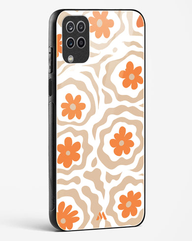 Retro Bloom Glass Case Phone Cover (Samsung)