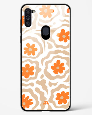 Retro Bloom Glass Case Phone Cover (Samsung)