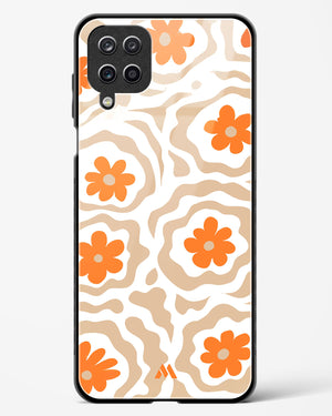 Retro Bloom Glass Case Phone Cover (Samsung)