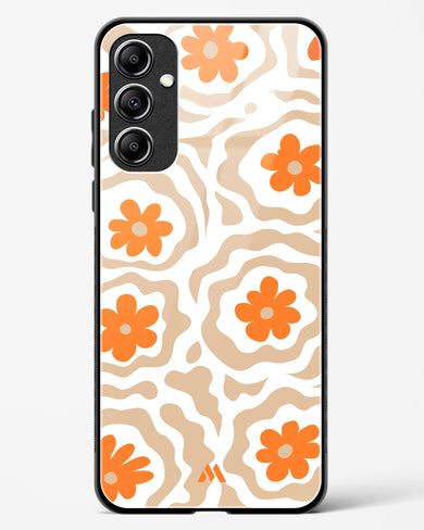 Retro Bloom Glass Case Phone Cover (Samsung)