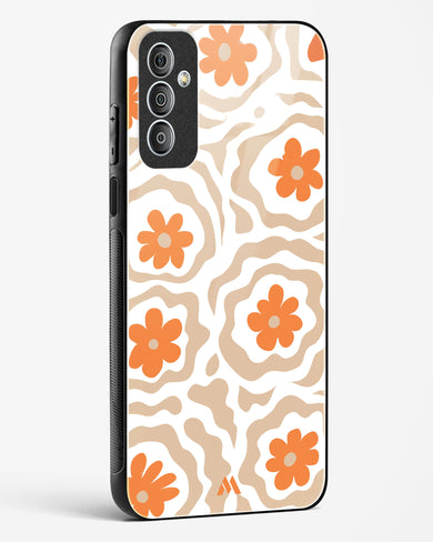 Retro Bloom Glass Case Phone Cover (Samsung)