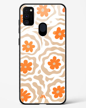 Retro Bloom Glass Case Phone Cover (Samsung)