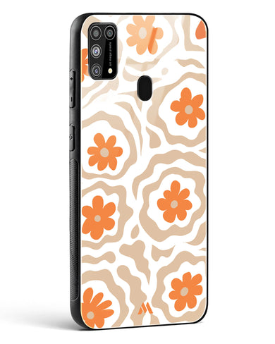 Retro Bloom Glass Case Phone Cover (Samsung)