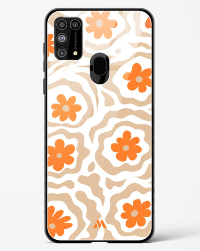 Retro Bloom Glass Case Phone Cover (Samsung)