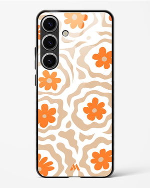 Retro Bloom Glass Case Phone Cover (Samsung)
