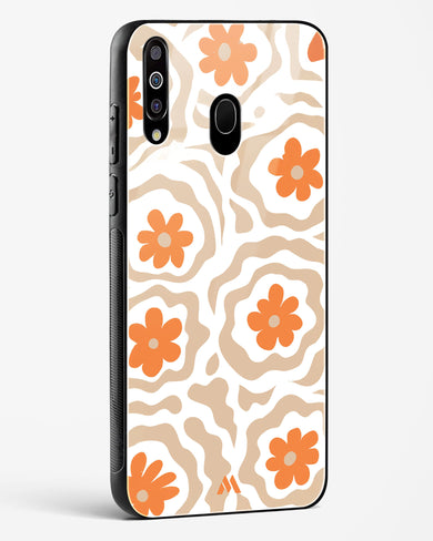 Retro Bloom Glass Case Phone Cover (Samsung)