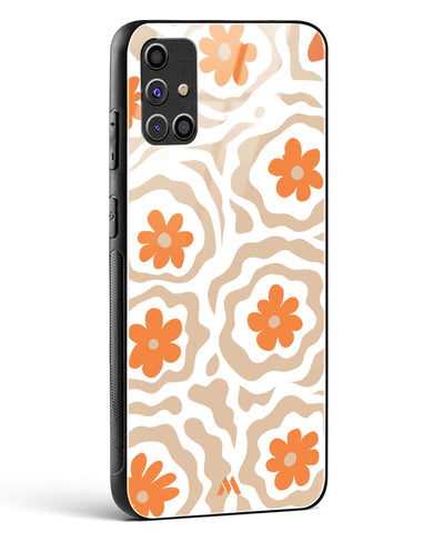 Retro Bloom Glass Case Phone Cover (Samsung)