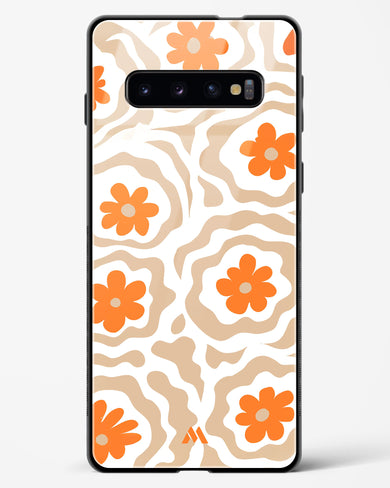 Retro Bloom Glass Case Phone Cover (Samsung)