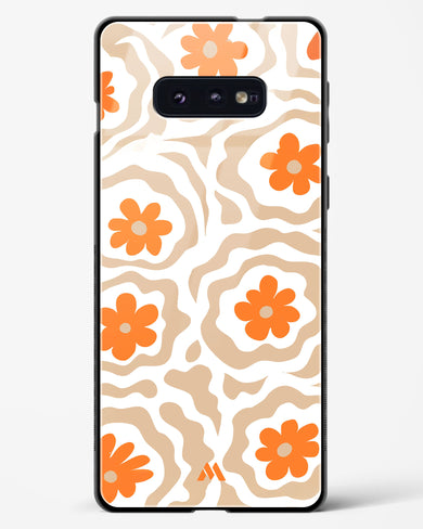 Retro Bloom Glass Case Phone Cover (Samsung)