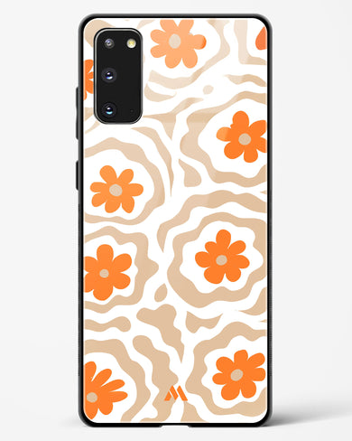 Retro Bloom Glass Case Phone Cover (Samsung)