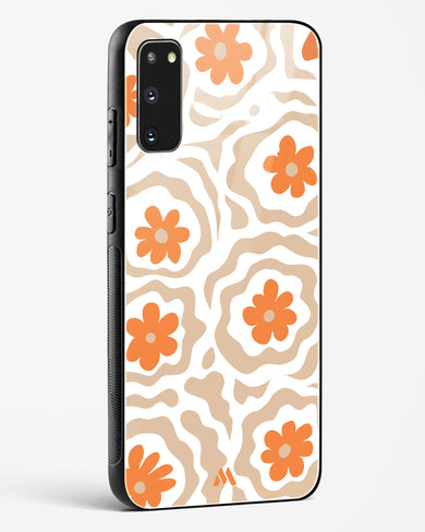 Retro Bloom Glass Case Phone Cover (Samsung)