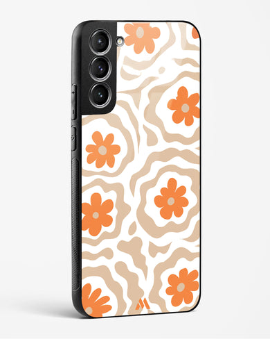 Retro Bloom Glass Case Phone Cover (Samsung)