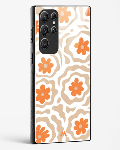 Retro Bloom Glass Case Phone Cover (Samsung)
