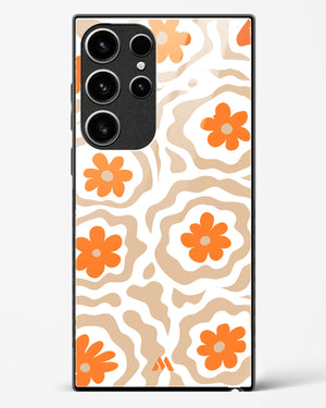 Retro Bloom Glass Case Phone Cover (Samsung)
