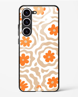 Retro Bloom Glass Case Phone Cover (Samsung)