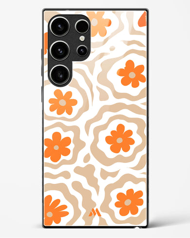 Retro Bloom Glass Case Phone Cover (Samsung)