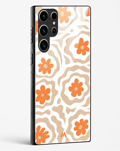 Retro Bloom Glass Case Phone Cover (Samsung)