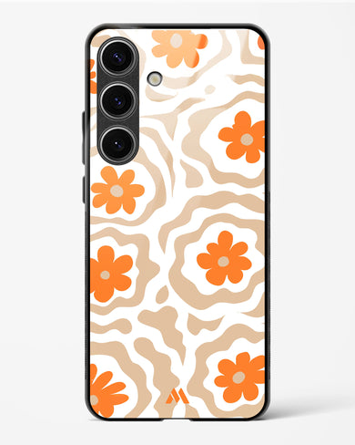 Retro Bloom Glass Case Phone Cover (Samsung)