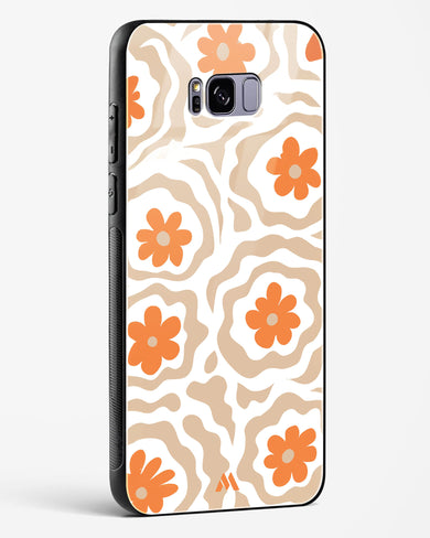Retro Bloom Glass Case Phone Cover (Samsung)