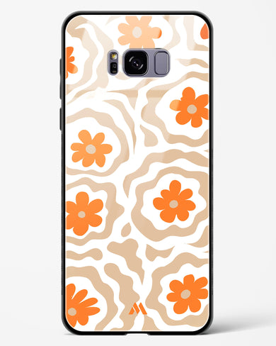 Retro Bloom Glass Case Phone Cover (Samsung)