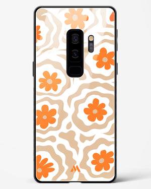 Retro Bloom Glass Case Phone Cover (Samsung)