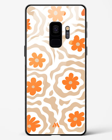 Retro Bloom Glass Case Phone Cover (Samsung)