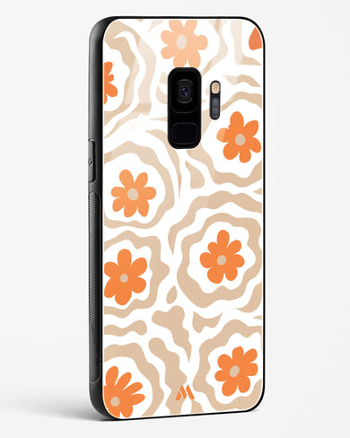 Retro Bloom Glass Case Phone Cover (Samsung)
