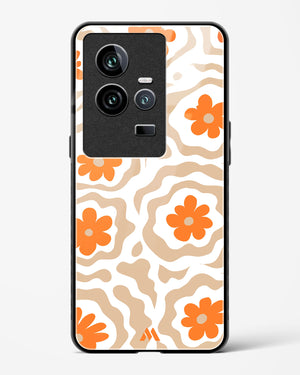 Retro Bloom Glass Case Phone Cover (Vivo)