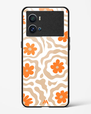 Retro Bloom Glass Case Phone Cover (Vivo)
