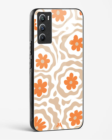 Retro Bloom Glass Case Phone Cover (Vivo)